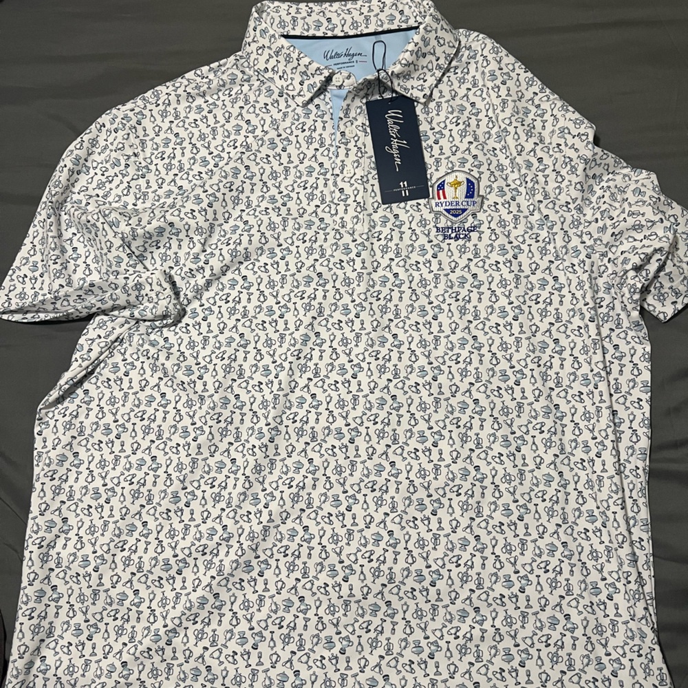 Walter Hagen Men's Ryder cup polo XL NWT